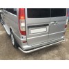 Задня дуга AK005 (нерж.) для Mercedes Vito W639 2004-2015