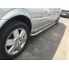 Mercedes Vito W639 2004-2015 Бічні пороги Premium (2 шт., нерж.) d60, Коротка / Середня база - 65502-11