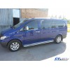 Mercedes Vito W639 2004-2015 Бічні пороги Premium (2 шт., нерж.) d60, Коротка / Середня база - 65502-11