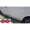 Mercedes Vito W639 2004-2015 Бічні пороги Premium (2 шт., нерж.) d60, Коротка / Середня база - 65502-11