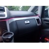 Накладки на панель (Meric, повний комплект) 2004-2006 Алюміній для Mercedes Vito W639 2004-2015 - 52453-11