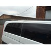 Рейлінги чорні CAN (Оригінальний дизайн) Середня база (LONG) для Mercedes Vito W639 2004-2015 - 64393-11