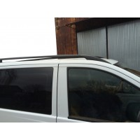 Рейлінги чорні CAN (Оригінальний дизайн) Довга база (EXTRALONG) для Mercedes Vito W639 2004-2015