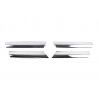 Накладки на решітку 2010-2015 (нерж) OmsaLine - Італійська нержавіюча сталь для Mercedes Vito W639 2004-2015