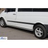 Бічні труби BB001 (2 шт., нерж.) d60, Коротка / Середня бази для Mercedes Vito W639 2004-2015 - 75048-11