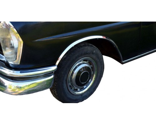 Накладки на арки (4 шт, нерж) для Mercedes W108