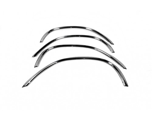 Накладки на арки (4 шт, нерж) для Mercedes W114/115