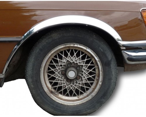 Накладки на арки (4 шт, нерж) для Mercedes W116