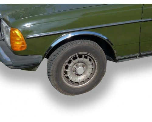 Накладки на арки (4 шт, нерж) для Mercedes W123 - 80213-11