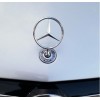 Mercedes W123 Приціл на капот - 61595-11