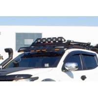 Козырек лобового стекла (LED) для Mercedes X class