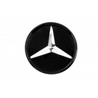 Передняя эмблема под стеклом, черная окантовка a2058806406 для Mercedes X class