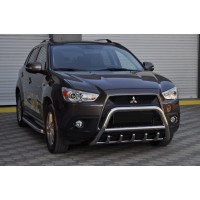 Кенгурятник WT003 (нерж.) для Mitsubishi ASX 2010+/2016+