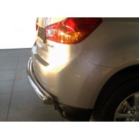 Задня дуга AK002 (нерж.) для Mitsubishi ASX 2010+/2016+