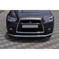 Передній захист ST008 (нерж.) для Mitsubishi ASX 2010+/2016+