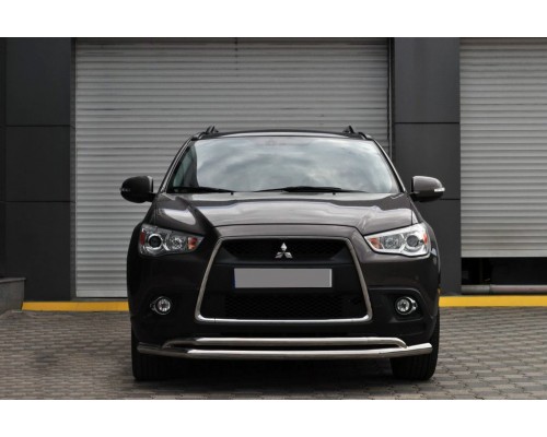 Передній захист ST017 (нерж.) для Mitsubishi ASX 2010+/2016+