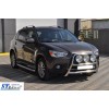 Кенгурятник WT018 (нерж.) для Mitsubishi ASX 2010+/2016+