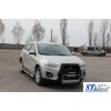Бічні труби BB002 (2 шт., нерж.) для Mitsubishi ASX 2010+/2016+