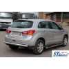Бічні труби BB002 (2 шт., нерж.) для Mitsubishi ASX 2010+/2016+