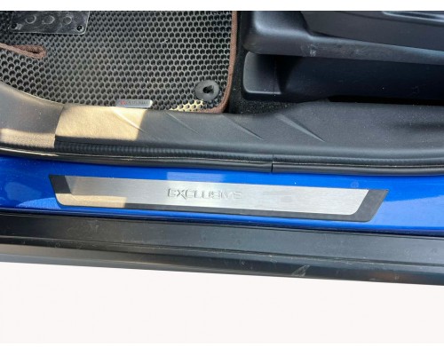 Накладки на пороги Flexill (4шт, нерж) Exclusive для Mitsubishi ASX 2010-2023 рр