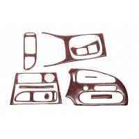 Накладки на панель Карбон для Mitsubishi Colt 1996-2004