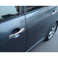 Накладки на ручки (4 шт, нерж.) OmsaLine - Італійська нержавіюча сталь для Mitsubishi Grandis 2005+