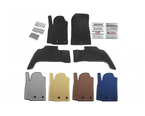Коврики EVA (черные) для Mitsubishi L200 1996-2006 гг