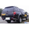 Задні кути AK003 (2 шт, нерж) для Mitsubishi L200 2006-2015