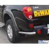 Задні кути AK003 (2 шт, нерж) для Mitsubishi L200 2006-2015