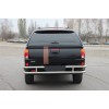 Задній захист AK0022 (нерж) для Mitsubishi L200 2006-2015
