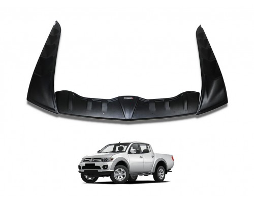 Накладка на капот V4 (ABS) для Mitsubishi L200 2006-2015 гг