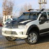 Накладка на капот V4 (ABS) для Mitsubishi L200 2006-2015 гг