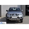 Кенгурятник QT007 (нерж.) для Mitsubishi L200 2006-2015