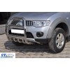 Кенгурятник QT007 (нерж.) для Mitsubishi L200 2006-2015