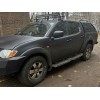 Боковые пороги Dakar V2 с LED (2019-2025, 2 шт, металл) для Mitsubishi L200