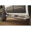 Боковые пороги Dakar V2 с LED (2019-2025, 2 шт, металл) для Mitsubishi L200