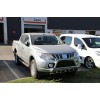 Кенгурятник WT003 (нерж) для Mitsubishi L200 2015+