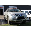 Кенгурятник WT003 (нерж) для Mitsubishi L200 2015+