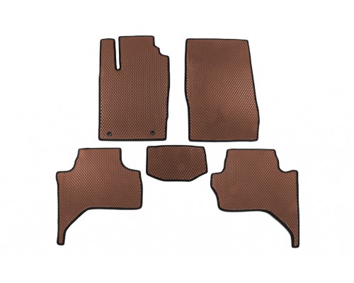Коврики EVA (Коричневый) для Mitsubishi L200 2015-2025 гг