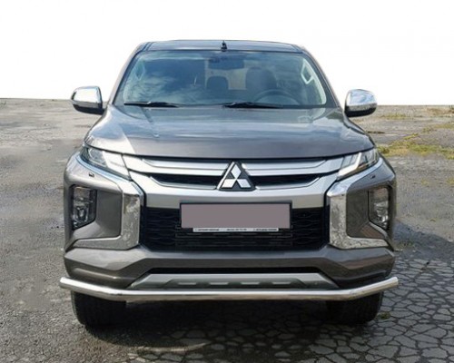 Передній захист ST008 (нерж) для Mitsubishi L200 2015+