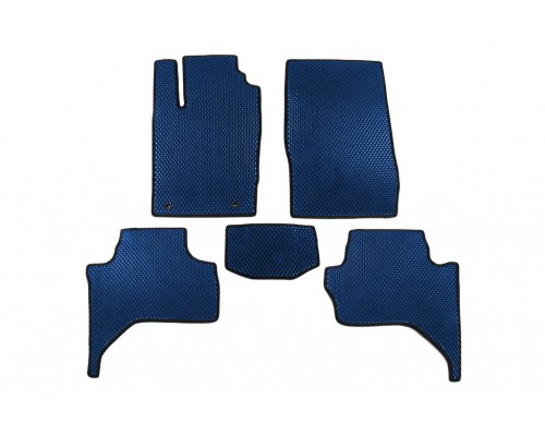 Коврики EVA (Синий) для Mitsubishi L200 2015-2025 гг
