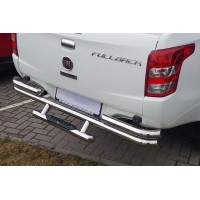 Задній захист AK-Special (нерж) для Mitsubishi L200 2015+