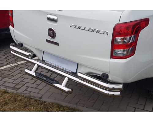 Задній захист AK-Special (нерж) для Mitsubishi L200 2015+