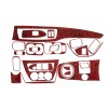 Накладки на панель (Meric) Титан для Mitsubishi Lancer 9 2004-2008