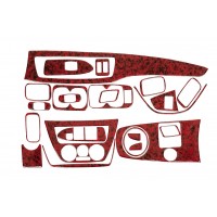 Накладки на панель (Meric) Титан для Mitsubishi Lancer 9 2004-2008
