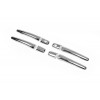 Накладки на ручки (4 шт) Carmos - Турецкая сталь для Mitsubishi Lancer 9 2004-2008 - 51868-11