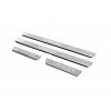 Накладки на пороги Carmos V3 (4 шт, нерж.) для Mitsubishi Lancer 9 2004-2008 гг