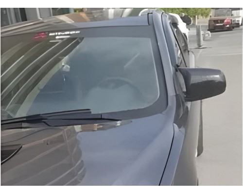 Накладки на зеркала BMW-Style (2 шт) для Mitsubishi Lancer X 2008- гг