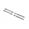 Накладки на ручки (4 шт) Без чіпа, Carmos - Турецька сталь для Mitsubishi Lancer X 2008+ - 49053-11