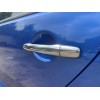 Накладки на ручки (4 шт) Без чіпа, OmsaLine - Італійська нержавіюча сталь для Mitsubishi Lancer X 2008+ - 48666-11